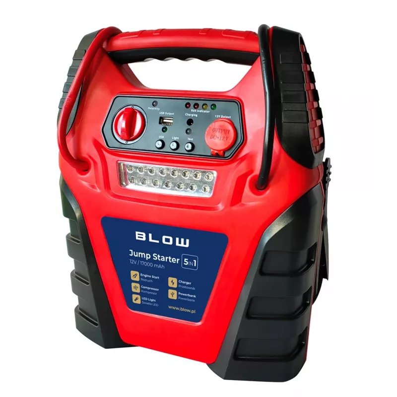 Jump Starter compressor rectifier 5in1