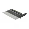 DeLOCK PCI Express x16 kortelė 5 vidiniams M.2 Key B / SATA lizdams
