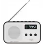 Nešiojamasis skaitmeninis radijas Adler AD 1907 — AM/FM, skaitmeninis imtuvas, žadintuvas, USB-C, 600 mAh baterija, LCD, 20 išsaugotų stočių, teleskopinė antena