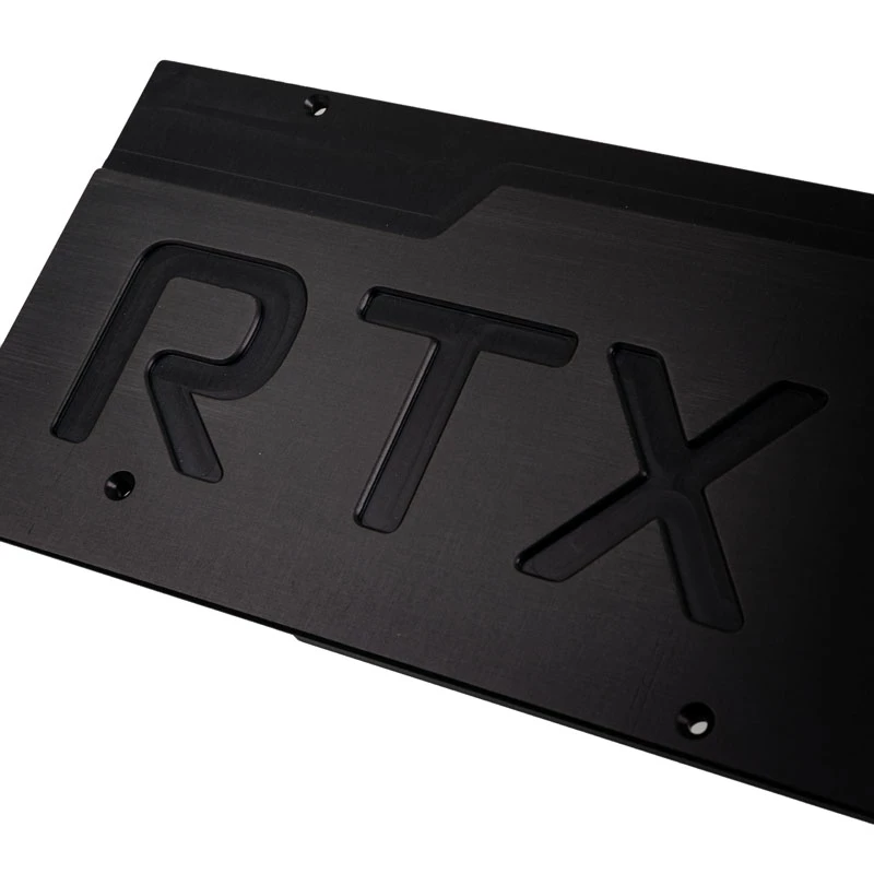 Galinė plokštė, skirta kryographics NEXT RTX 2080, Aqua-Computer, pasyvus aušinimas, modelis 23682