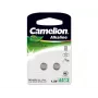Mygtukinė baterija CAMELION AG13 / LR44 / 357 šarminė, 1,5 V — pakuotėje 2 vnt.