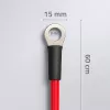 Baterijos kabelis QOLTEC su M8 jungčių antgaliais, modelis 50986