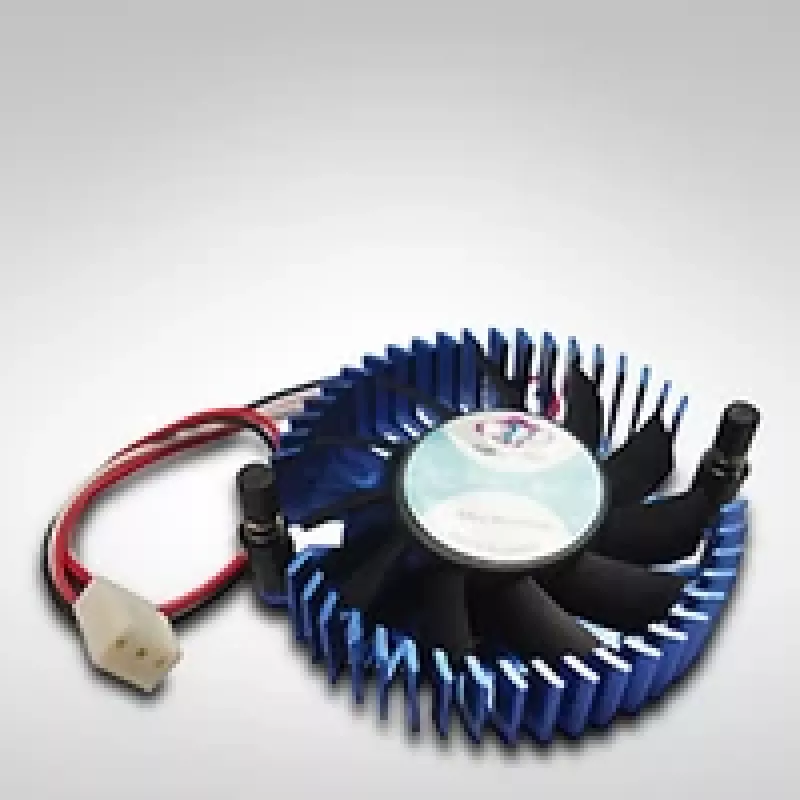 Inter-Tech V-31G lustų rinkinio aušintuvas 5 cm juodas - mėlynas (88885142)