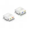 DeLOCK Keystone modulis RJ45 lizdas į LSA Cat.6A STP su fiksavimo spaustuku