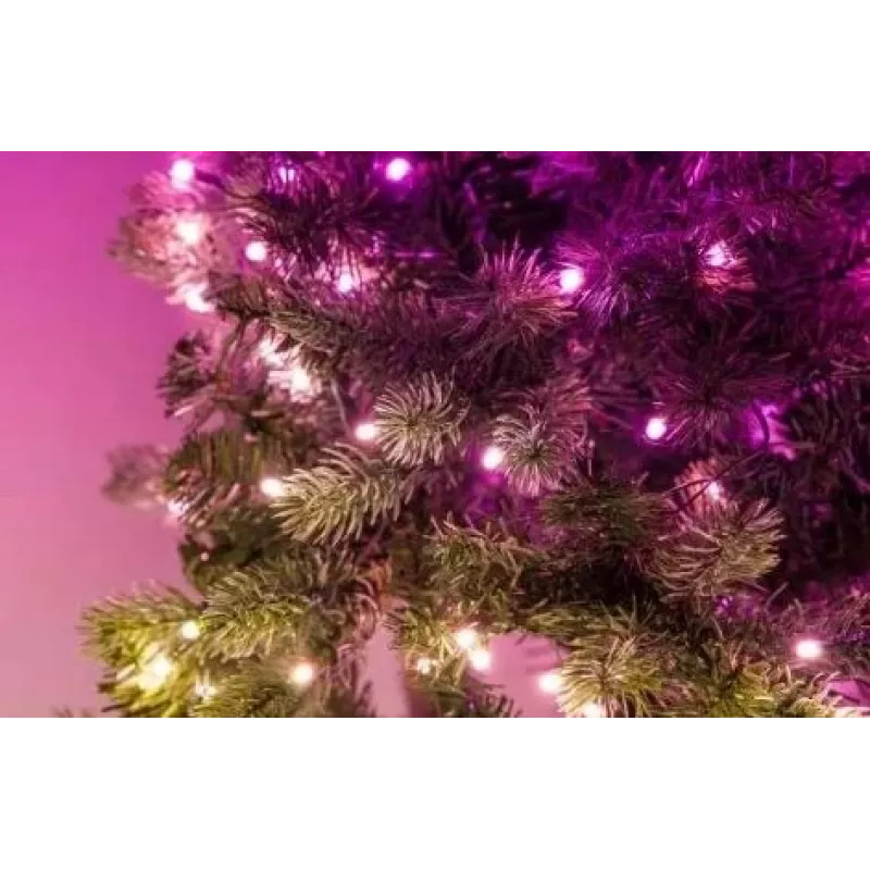 Iš anksto apšviesta kalėdinė eglutė Twinkly Regal Tree 1,50 m — 270 RGB šviesos diodų, Wi‑Fi ir Bluetooth, IP20, 36 W, žalias laidas