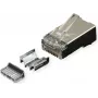ROLINE RJ45-Plug Cat.6A Shielded+Insert 10 vnt. (21.17.3099)