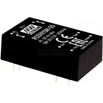 maitinimo adapteris MEAN WELL RDDW10H-15, 10 W, įėjimas 43–160 V, išėjimas 15 V