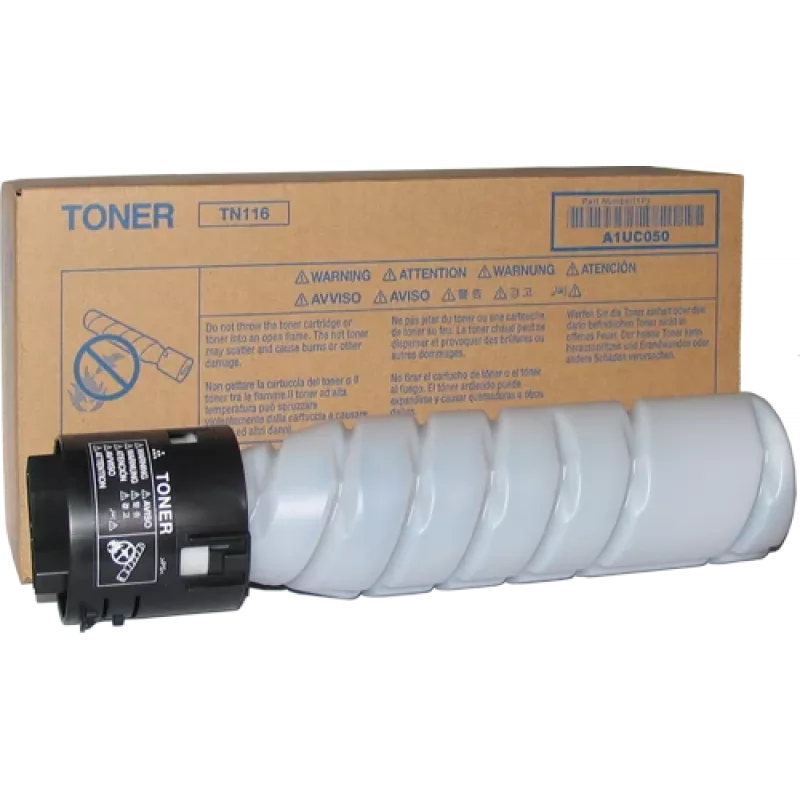 Toner Konica Minolta A1UC050 TN116 Double pack 6000 puslapių Juoda