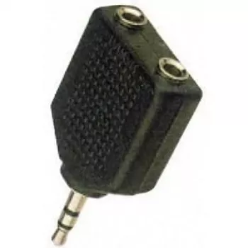 Microconnect AUDALS jungčių adapteris 3,5 mm 2 × 3,5 mm juodas