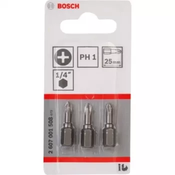 Bosch 2 607 001 508 atsuktuvų antgalių rinkinys 3 vnt.
