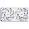 NZXT F280X RGB 140mm ARGB korpuso ventiliatoriai – balti, 2 vnt. pakuotėje