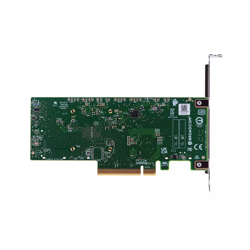 Vidinė HBA adapteris Broadcom 9500-8i — PCIe SAS/SATA 12 Gbit/s, NVMe, pilno aukščio/žemo profilio