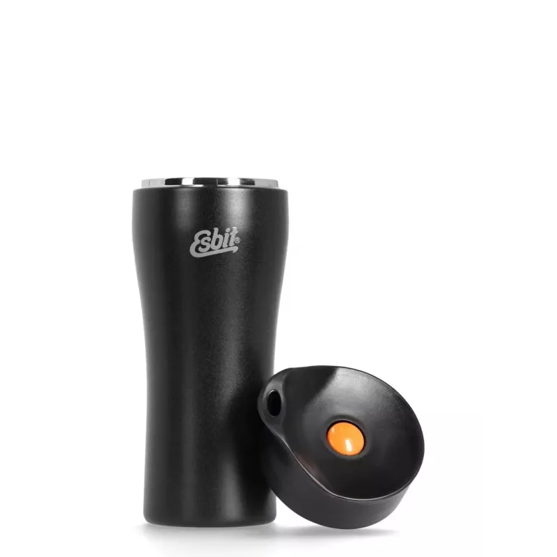 Terminis puodelis Esbit Thermo Mug 375ml, juodas