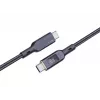 AUKEY CB-MCC102 USB laidas 1,8 m USB C juodas 480 Gbit/s