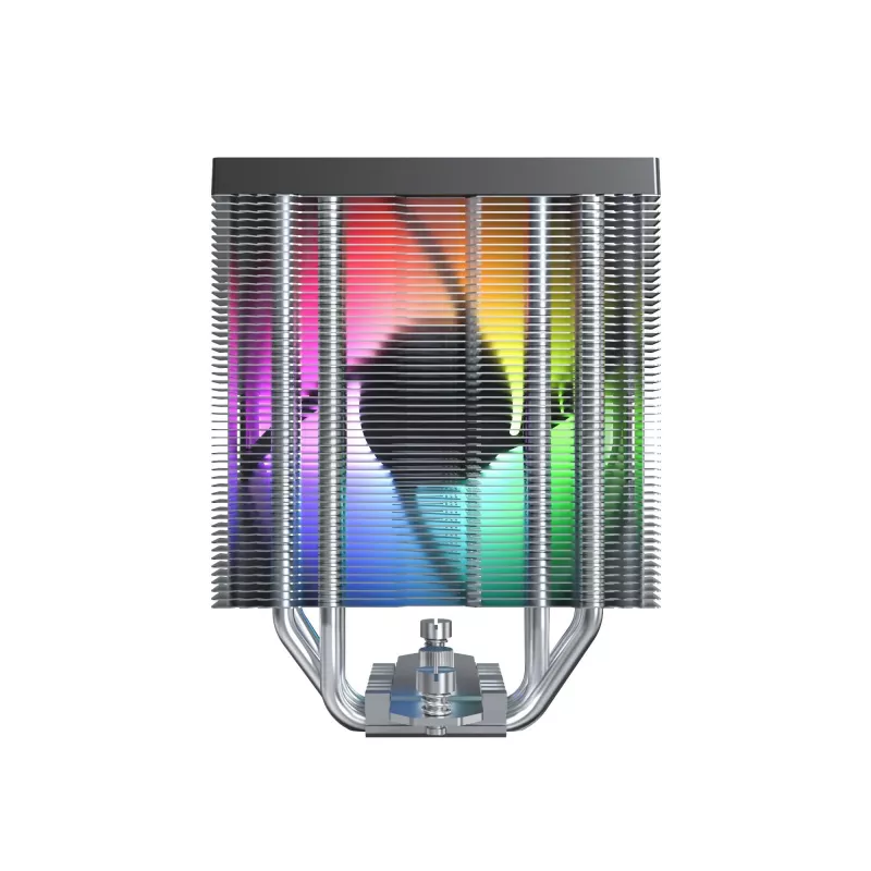 Oro aušintuvas Montech NX400 ARGB, 120 mm ventiliatorius, FDB, 800–1950 RPM, TDP 270 W, juoda