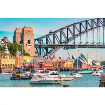 Dėlionė Ravensburger Secret Sydney 3000 dalių – panoraminis miesto vaizdas 3000 vnt.