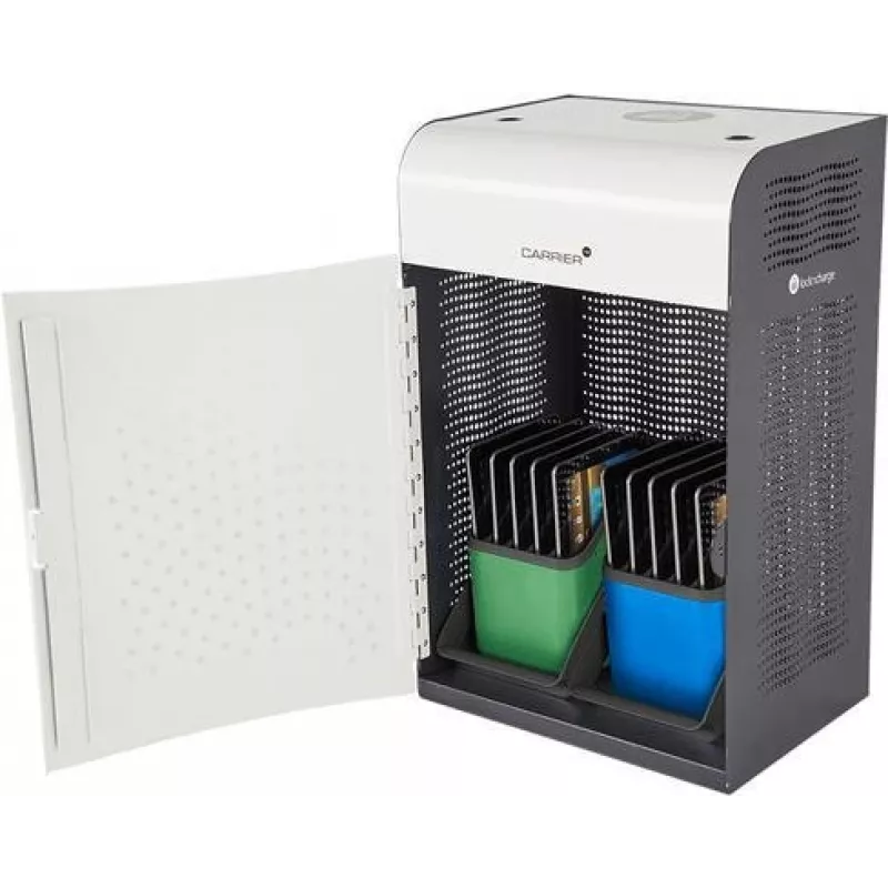 Menatwork LOCKNCHARGE CARRIER 10 CHARGE STATION 10 DEVICES Juoda/Balta (LNC10386)