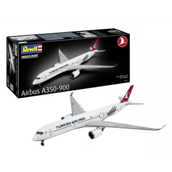 Plastikinis lėktuvo modelis REVELL Airbus A350-900 Turkish Air mastelis 1/144