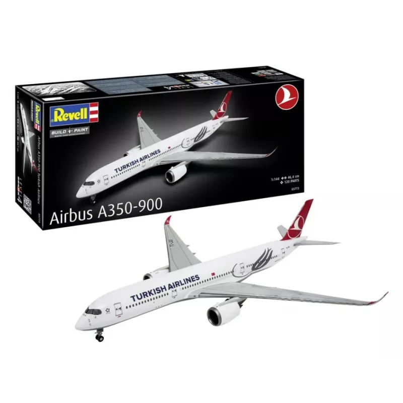 Plastikinis lėktuvo modelis REVELL Airbus A350-900 Turkish Air mastelis 1/144