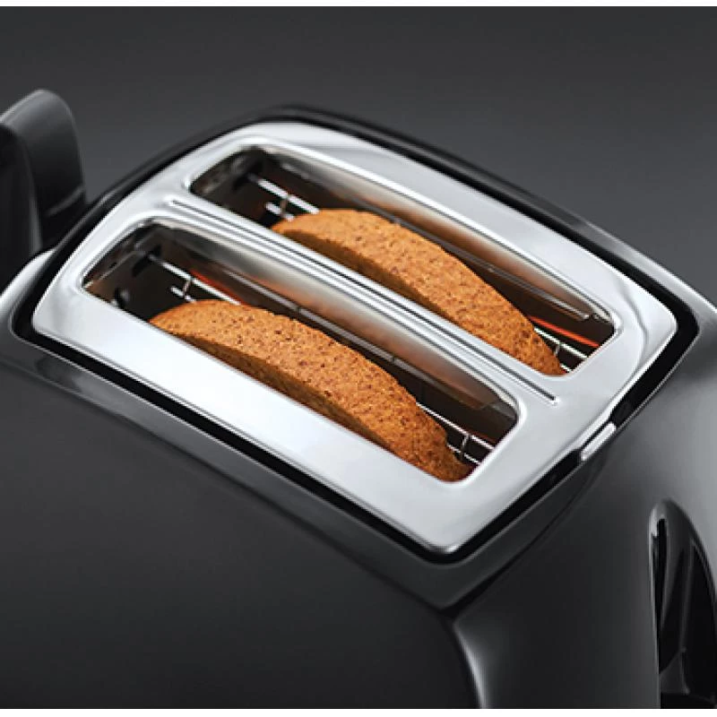 Russell Hobbs 22601-56 skrudintuvas 2 riekėms Juoda