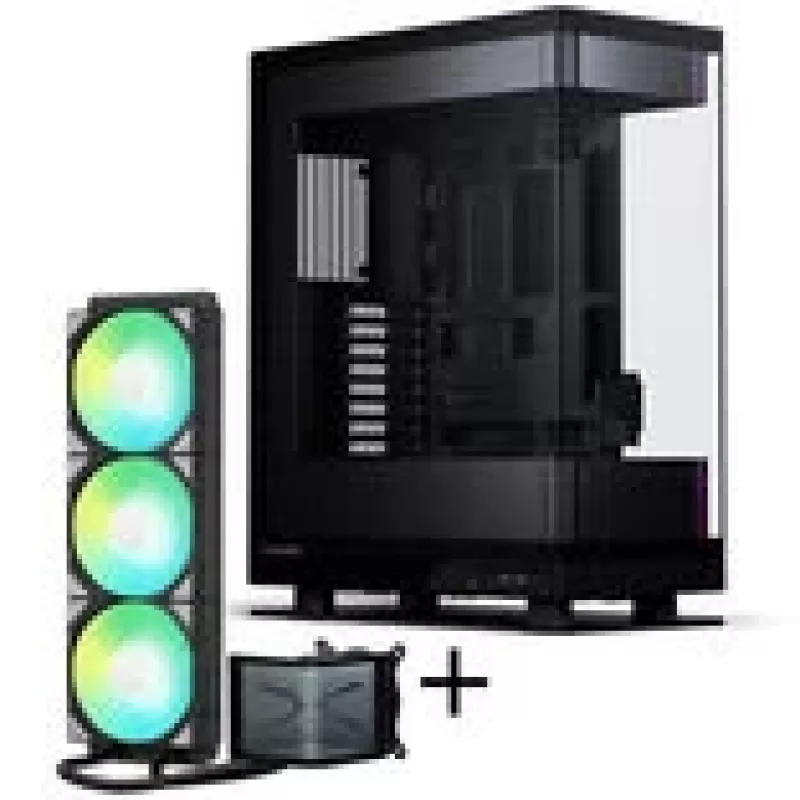 PHANTEKS Evolv X2 + TRYX PANORAMA SE ARGB pilnas skysčio aušinimas - juoda, 360 mm