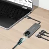 USB3.2 Gen1 šakotuvas, 3 prievadų, su 2.5G eterneto prievadu