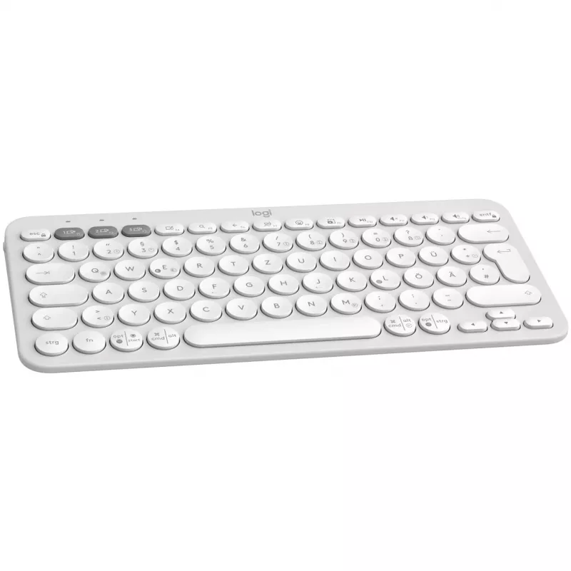 Logitech Pebble Keys 2 K380S Tonal Balta Deu BTN/ACENTRAL-419UNIVERSAL (920-011796)