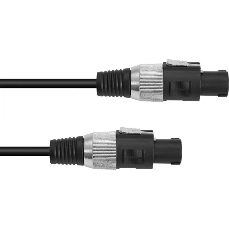 Garsiakalbio kabelis Omnitronic 2x1.5 mm², 10 m, juodas