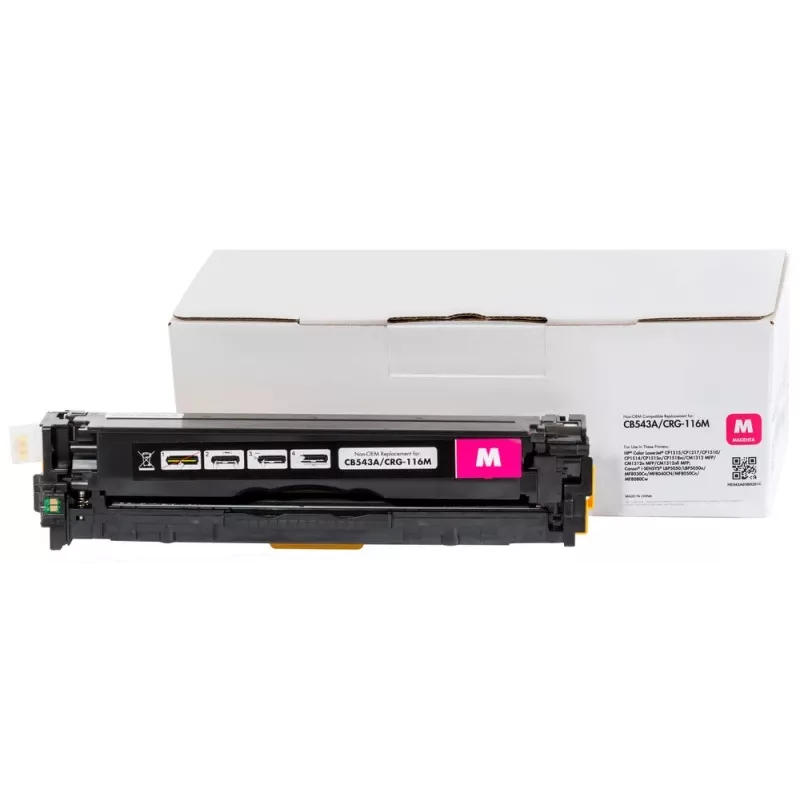 Suderinama Static-Control Hewlett-Packard CB543A/CE323A/CF213A/ Canon CRG716, purpurinė, 1800 p. IP Sa