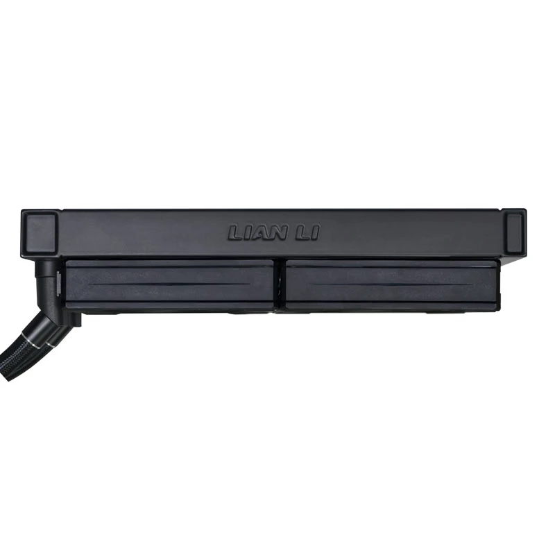 Viskas viename skysčio aušintuvas Lian Li Galahad II Trinity 12 cm juodas