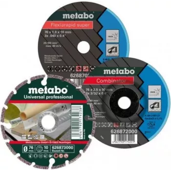 Pjovimo diskų rinkinys Metabo 626879000 — 3 vnt., 76 mm skersmuo