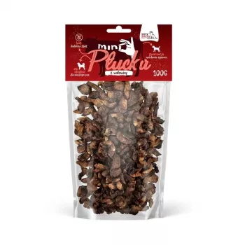 SYTA MICHA Mini jautienos plaučiai - gardėsis šunims - 100g