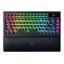 Mechaninė žaidimų klaviatūra „Razer JuodaWidow V4 Pro 75%“ belaidė, 4000 Hz apklausos dažnis, oranžiniai taktiliniai jungikliai