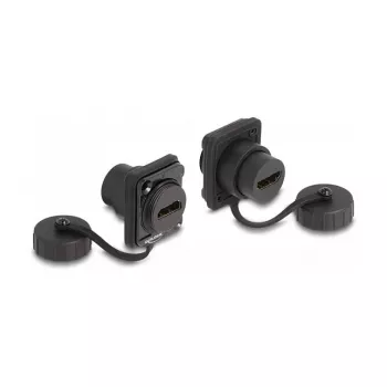 DeLOCK D tipo modulis HDMI-A patelė į HDMI-A patelė IP67 atsparus vandeniui