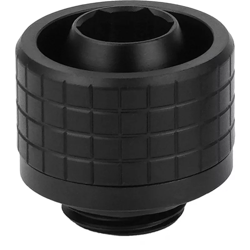 Thermal Grizzly DeltaMate Fitting ST16 jungtis, juoda — montavimo adapteris ST16 lizdams
