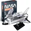 3D dėlionė Cubicfun erdvėlaivio „Discovery“ modelis 306-DS1057, kartoninis konstravimo rinkinys