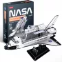 3D dėlionė Cubicfun erdvėlaivio „Discovery“ modelis 306-DS1057, kartoninis konstravimo rinkinys