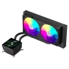 Gamemax CPU skysčio aušintuvas | GLACIER 240 LCD BK | Intel, AMD