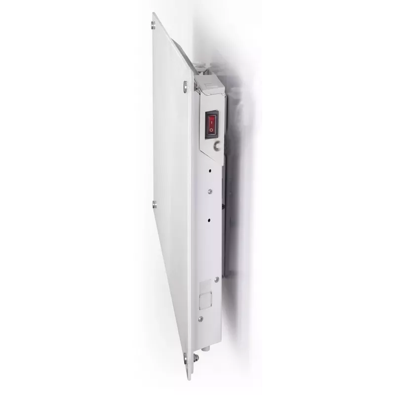 Mill | Heater MB800L DN Glass | Skydinis šildytuvas | 800 W | Galios lygių skaičius 1 | Tinka patalpoms iki 10-14 m² | Balta | IPX4