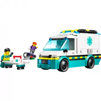 LEGO CITY 60451 Greitosios pagalbos automobilis