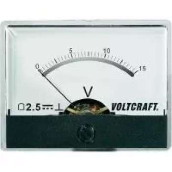 Voltcraft AM-60X46/15V/DC montavimo matavimo prietaisas AM-60X46/15V/DC 15 V judamosios ritės matuoklis (AM-60X46/15V/DC)