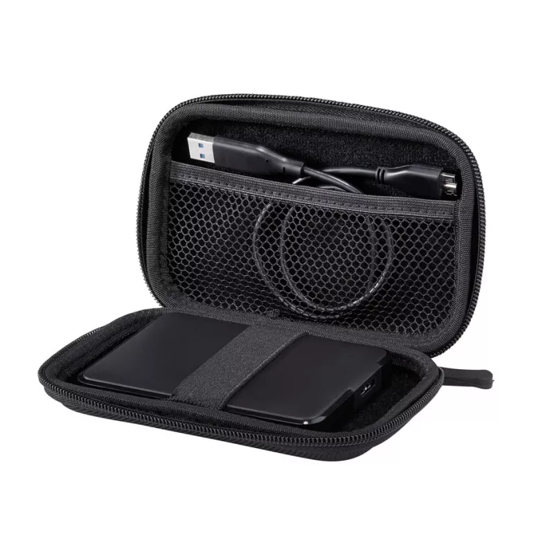 Hama 00095546 laikmenų dėklas Pouch case EVA (etileno vinilo acetatas) Juoda