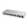 Zyxel XGS1210-12-ZZ0102F tinklo jungiklis Valdomas Gigabit Ethernet (10/100/1000) Pilka