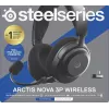 Headset STEELSERIES Arctis Nova 3P Wireless Bluetooth Circumaural Head-band, 20–22000 Hz, 260 g, Juoda