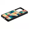 Apsauginis telefono dėklas iKins Samsung Galaxy S20 Ultra, mozaikinė juoda