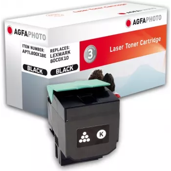 Juoda Suderinama tonerio kasetė (Alternative to Lexmark 80C0X10, Lexmark 800X1) skirta Lexmark CX510de