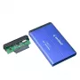 Gembird EE2-U3S-2-B atminties diskų dėklas 2,5 inch USB 3.0 HDD dėklas mėlynas