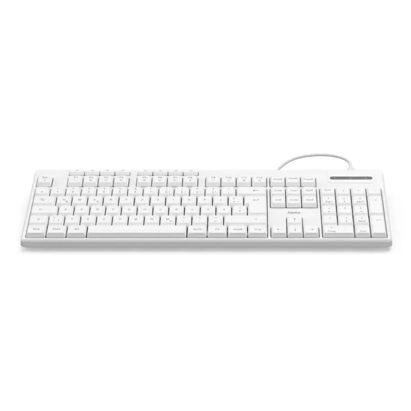 Laidinė klaviatūra Hama CK-200 USB, balta