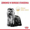 Sausas šunų maistas Royal Canin Yorkshire Terrier 8+ 1.5 kg — paukštiena, vyresnio amžiaus mažų veislių šunims, 29 % baltymų, 18 % riebalų