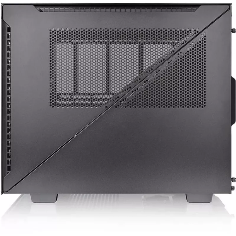 PC korpusas Thermaltake Divider 200 TG Air Micro Tower juodas